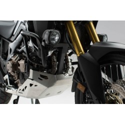 SW-MOTECH HAWK light mount, black. For Honda CRF1000L (15-) without Crashbar.