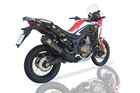 IXIL Silencer HEXOVAL XTREM black, stainless steel, CRF 1000 L Africa Twin, 16-, Euro 4 picture 1