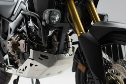SW-MOTECH HAWK light mount, black. For Honda CRF1000L (15-) without Crashbar.